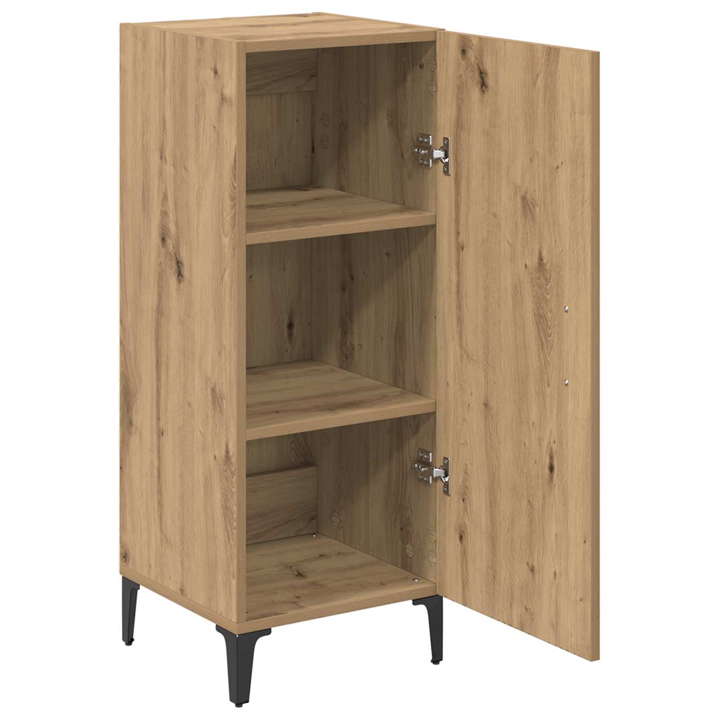 Serviesskap Artisan Eik 34,5 x 34 x 90 cm Konstruert tre