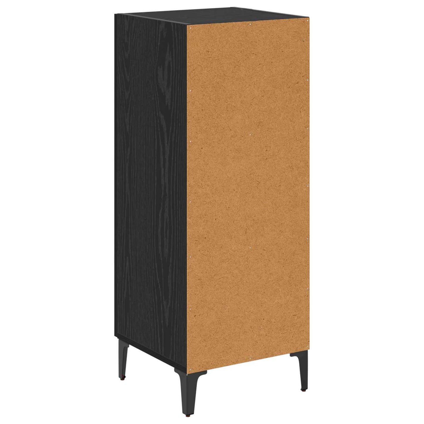 Serviesskap Svart Eik 34,5 x 34 x 90 cm Konstruert tre