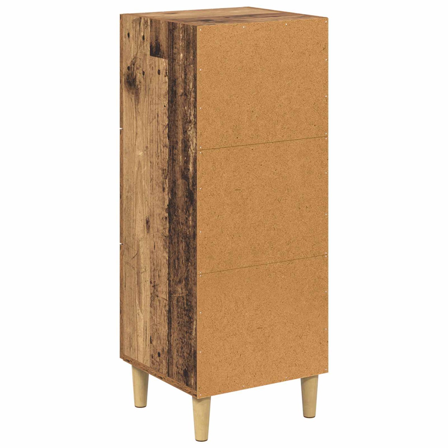 Serviesskap Gammelt tre 34,5 x 34 x 90 cm Konstruert tre