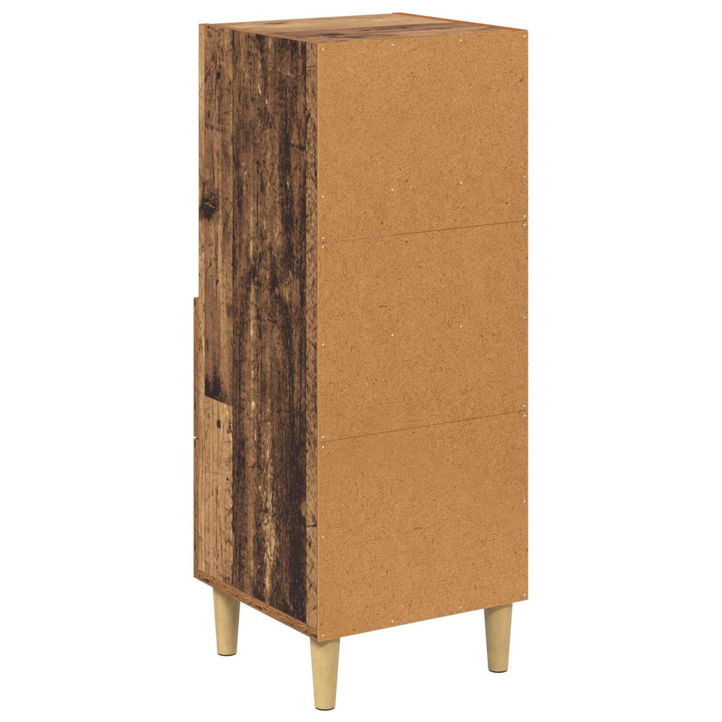 Serviesskap Gammelt tre 34 x 34,5 x 90 cm Konstruert tre