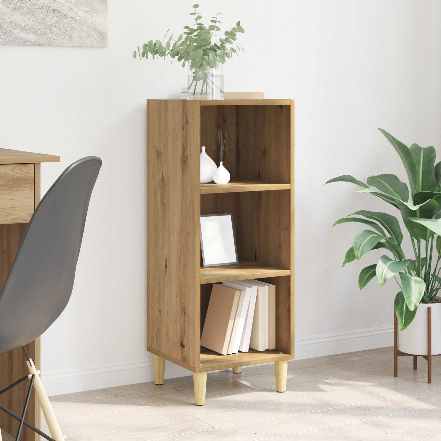 Serviesskap Artisan Eik 34,5 x 32,5 x 90 cm Konstruert tre