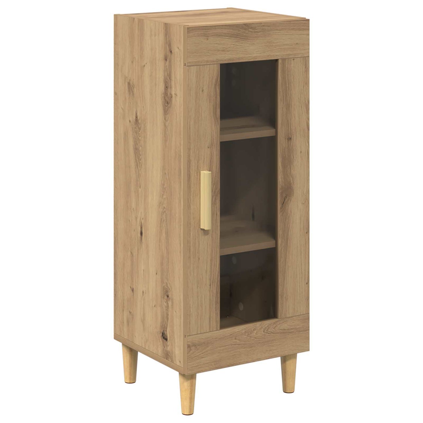 Serviesskap Artisan Eik 34,5 x 32,5 x 90 cm Konstruert tre