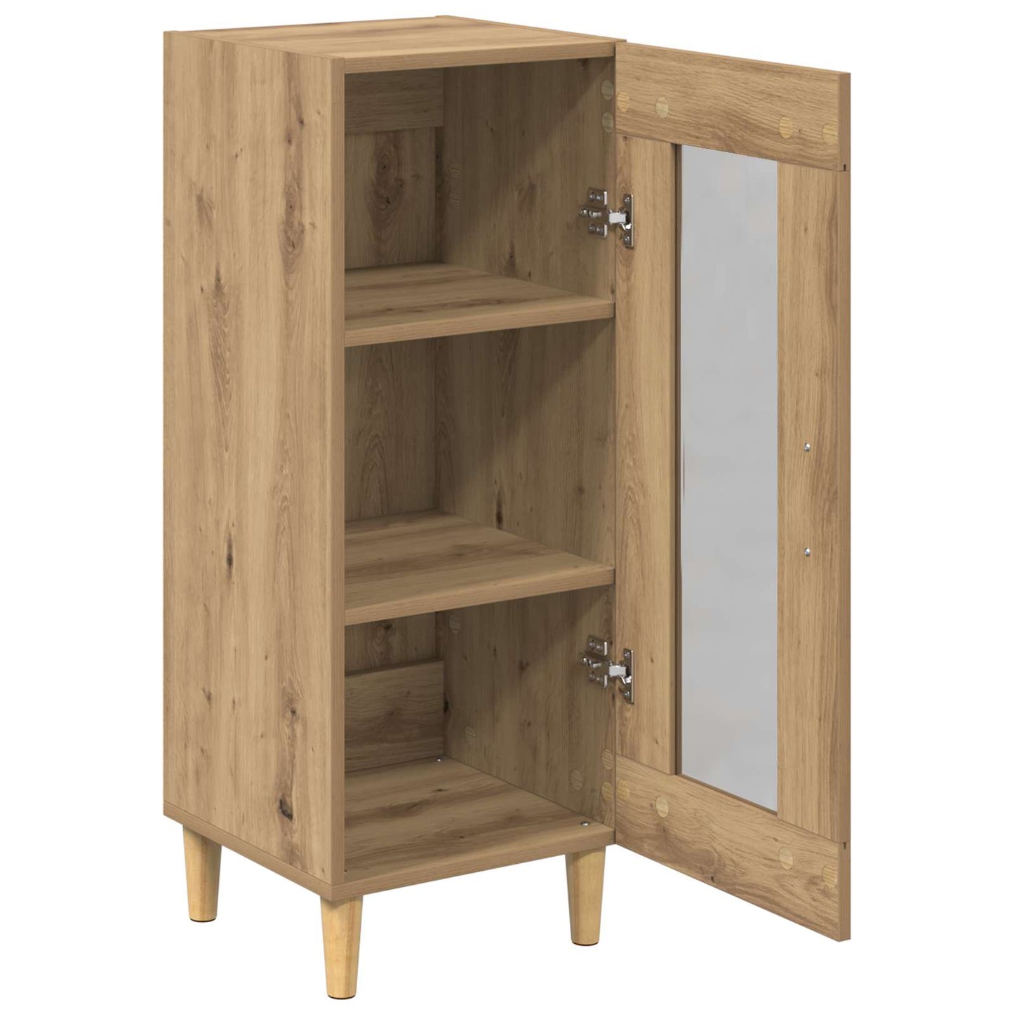 Serviesskap Artisan Eik 34,5 x 32,5 x 90 cm Konstruert tre