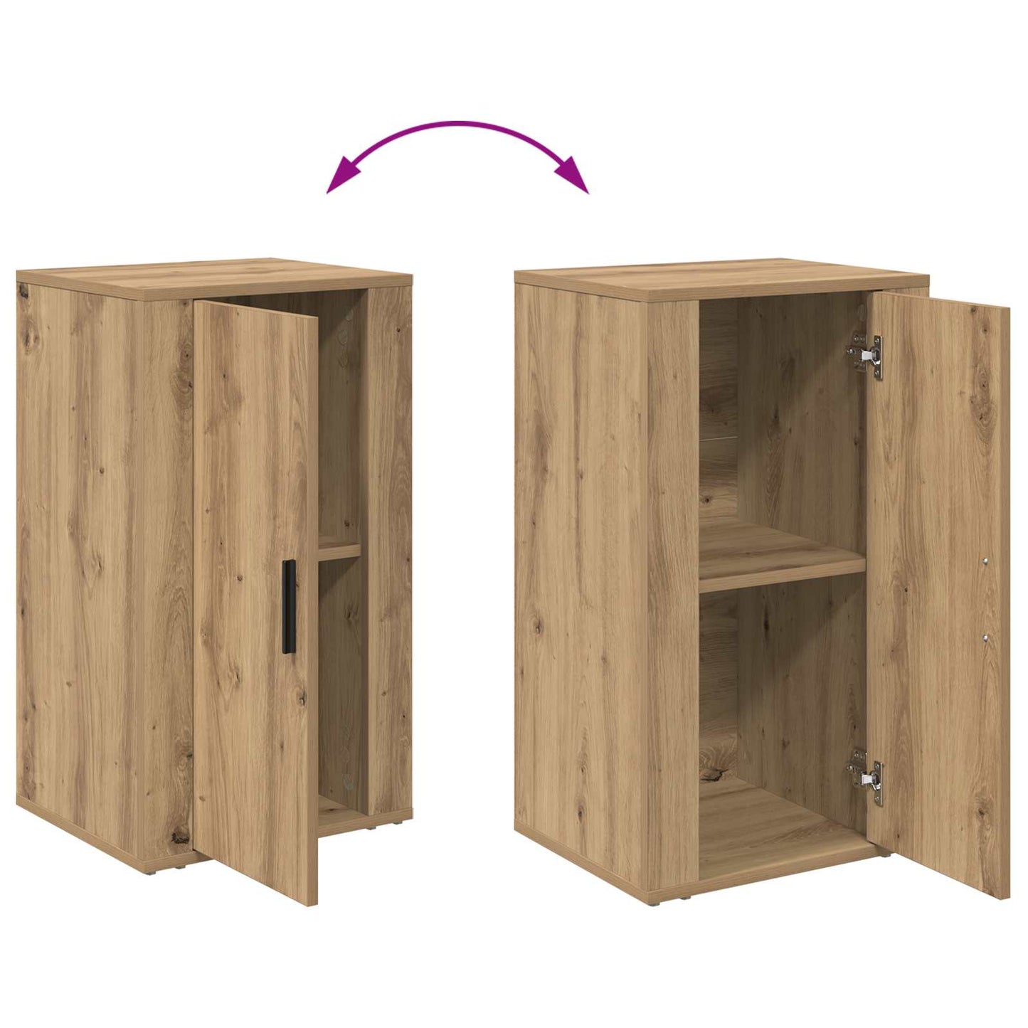 Serviesskap Artisan Eik 40 x 33 x 70 cm Konstruert tre