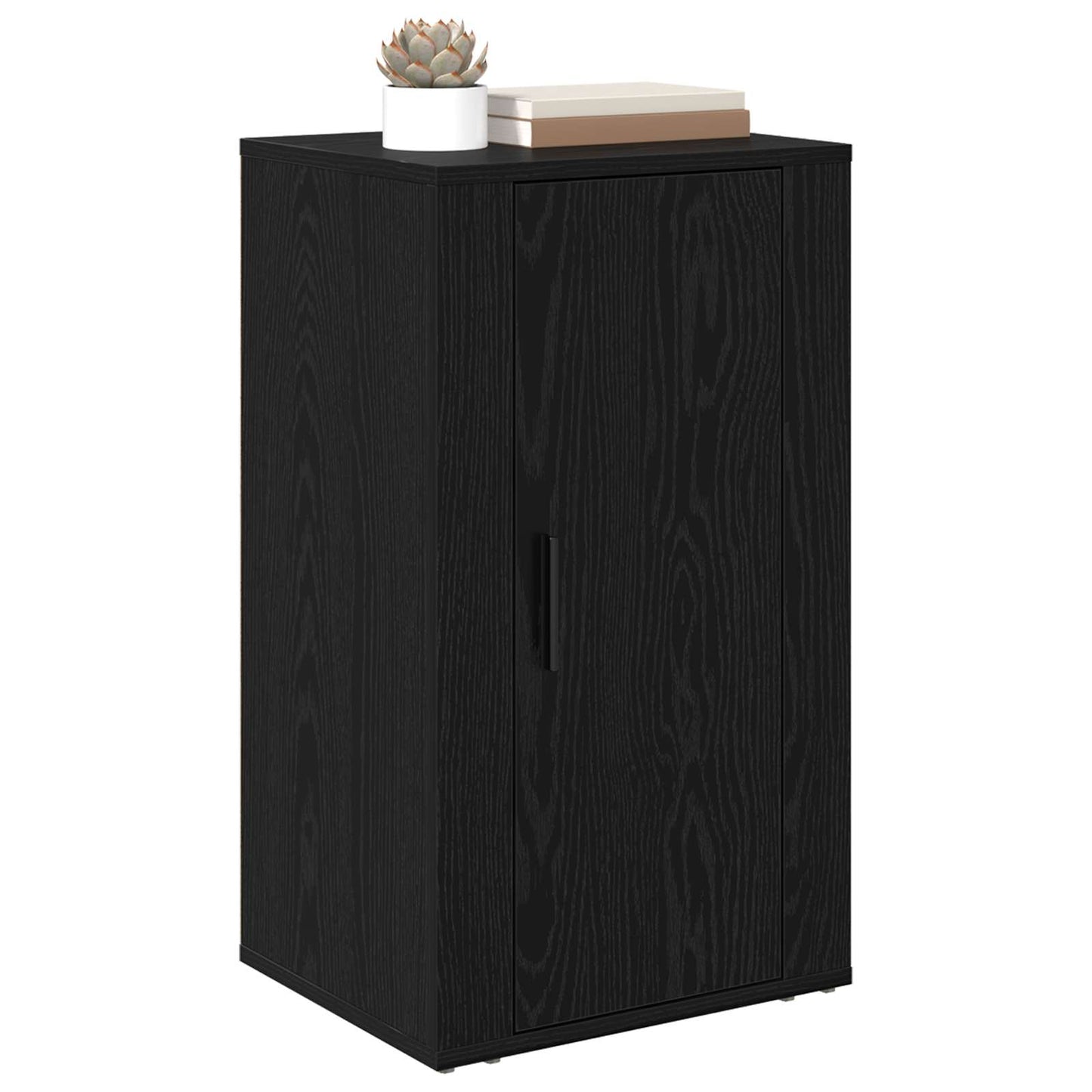 Serviesskap Svart Eik 40 x 33 x 70 cm Konstruert tre