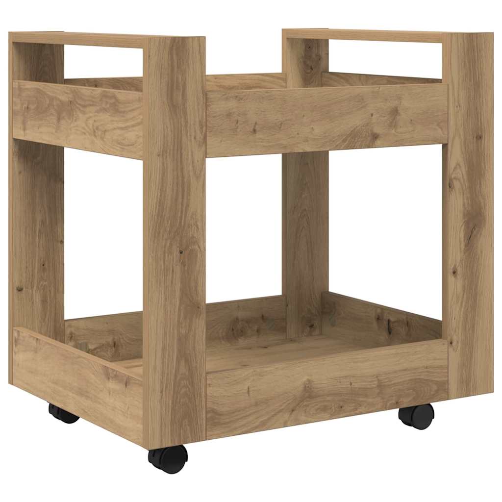 Skrivebordvogn Artisan Eik 60 x 45 x 60 cm Konstruert tre