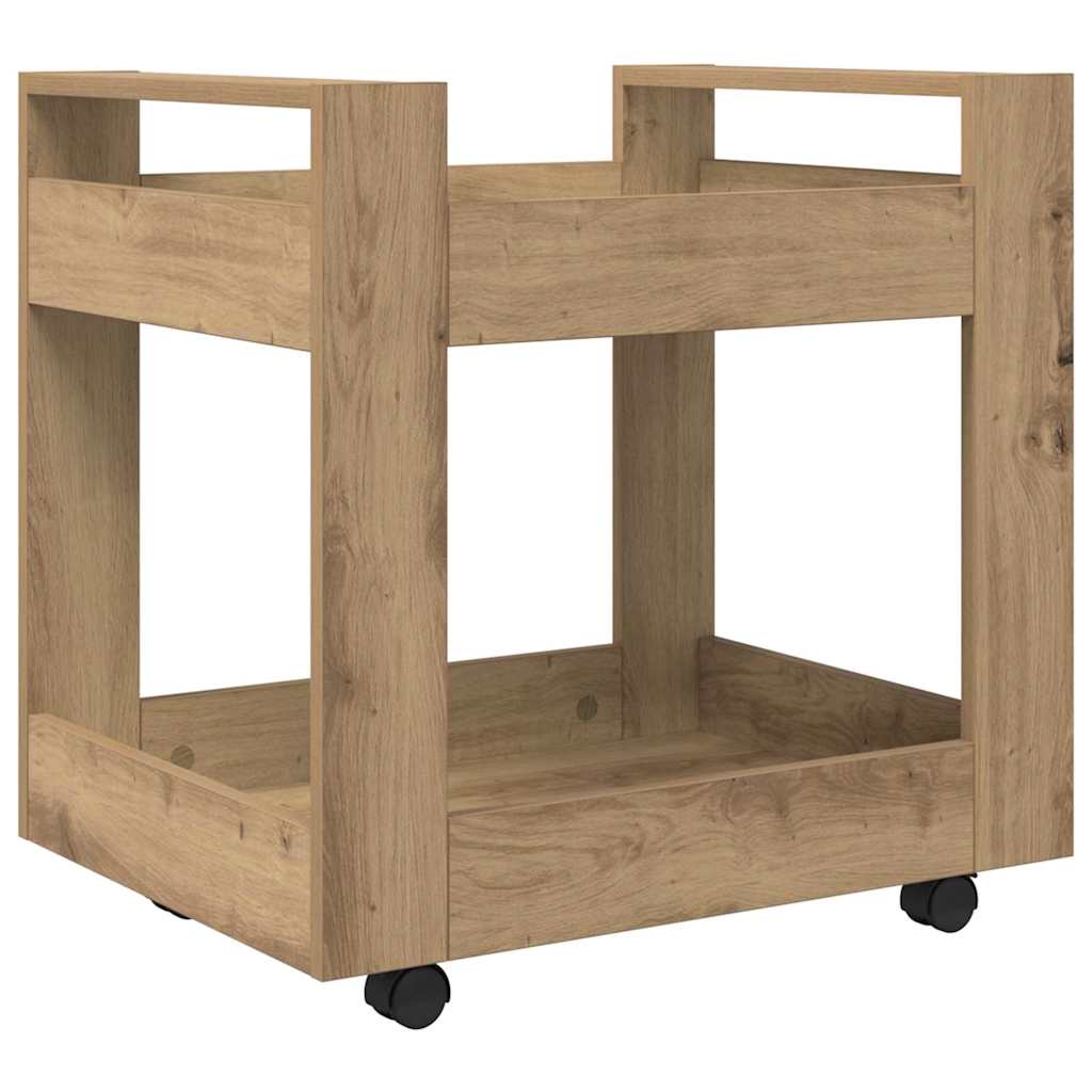 Skrivebordvogn Artisan Eik 60 x 45 x 60 cm Konstruert tre