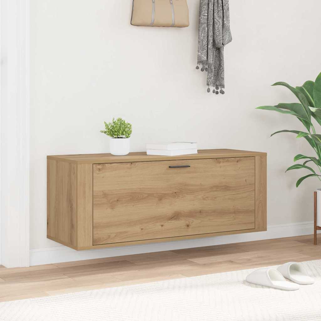 Sko Skap med hylle artisan eik 100 x 35 x 38 cm Konstruert tre