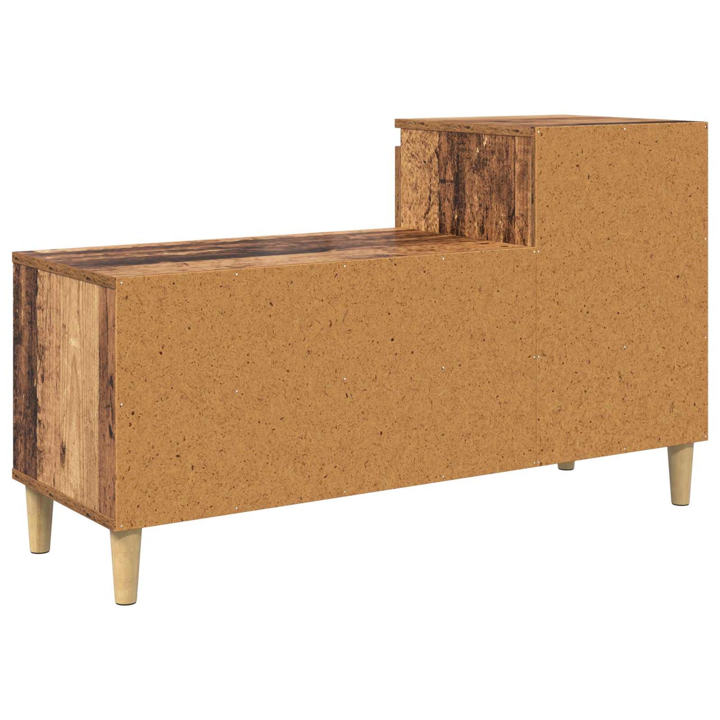 Sko Skap med skuff Gammelt tre 102 x 36 x 60 cm Konstruert tre
