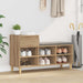 Sko Skap med skuff Artisan Eik 102 x 36 x 60 cm Konstruert tre
