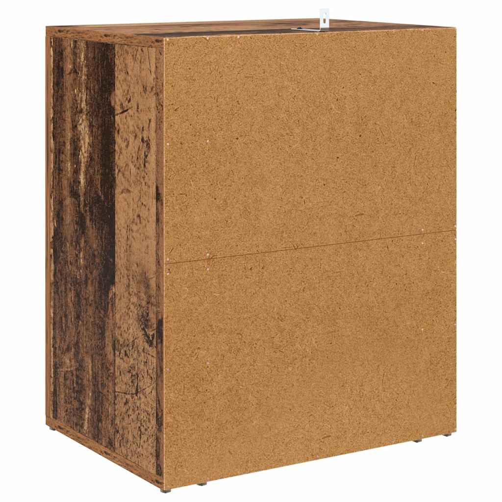 Nattbordskap Gammelt tre 50 x 36 x 60 cm Konstruert tre