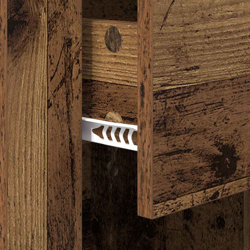 Nattbordskap Gammelt tre 50 x 36 x 60 cm Konstruert tre