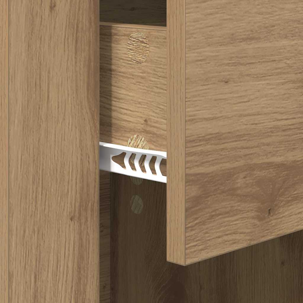 Nattbordskap artisan eik 50 x 36 x 60 cm Konstruert tre