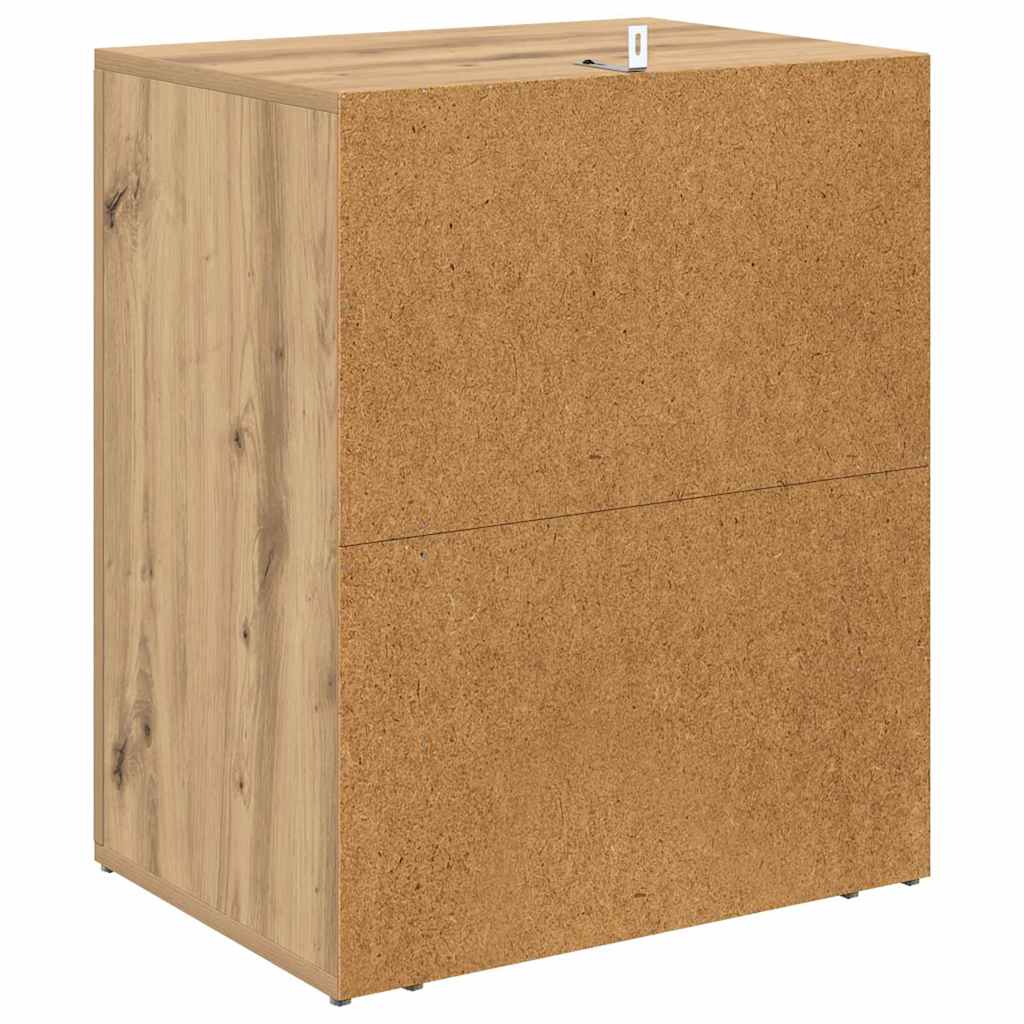 Nattbordskap artisan eik 50 x 36 x 60 cm Konstruert tre