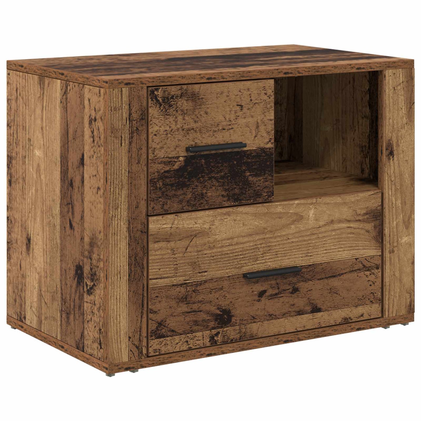 Nattbordskap Gammelt tre 35 x 60 x 50 cm Konstruert tre
