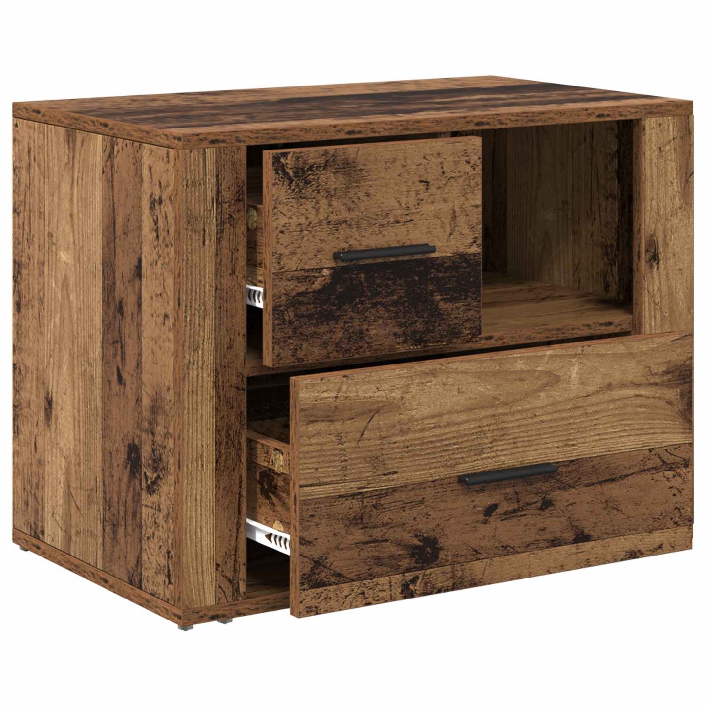 Nattbordskap Gammelt tre 35 x 60 x 50 cm Konstruert tre