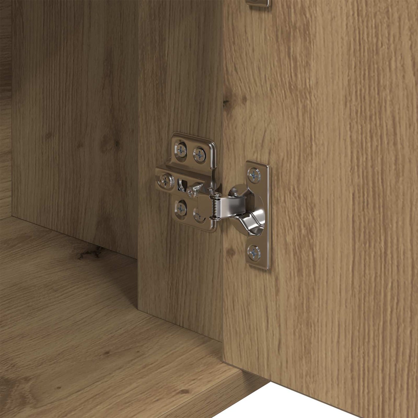 Serviesskap artisan eik 80 x 30 x 60 cm Konstruert tre