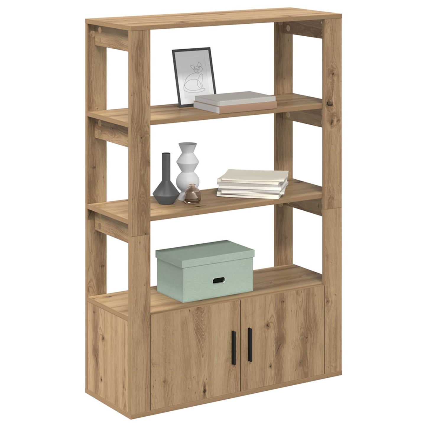 Serviesskap artisan eik 30 x 80 x 119.5 cm Konstruert tre