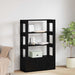 Serviesskap Svart eik 30 x 80 x 119.5 cm Konstruert tre