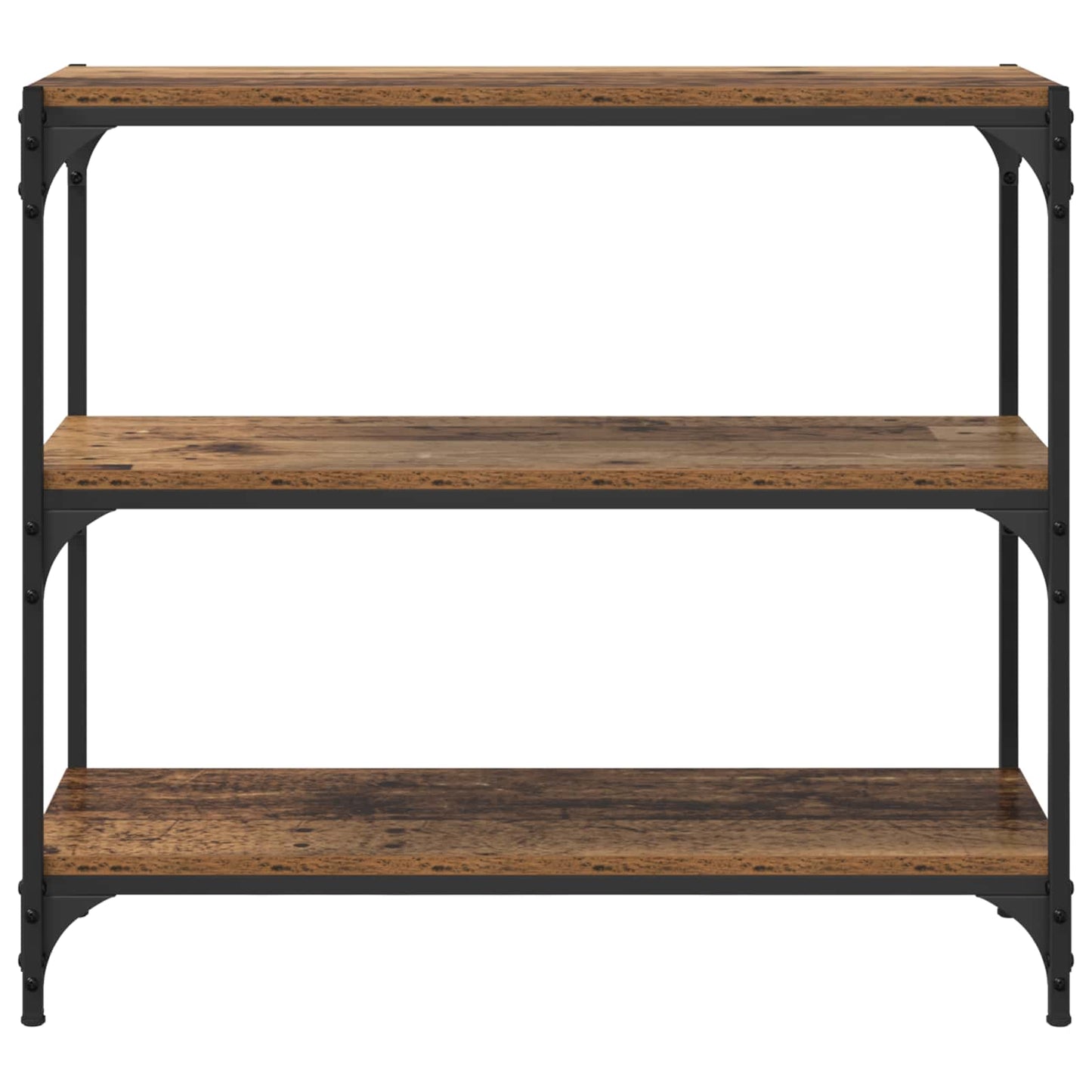 Bokskap Gamle tre 80 x 33 x 70,5 cm Ingeniørtre og jern