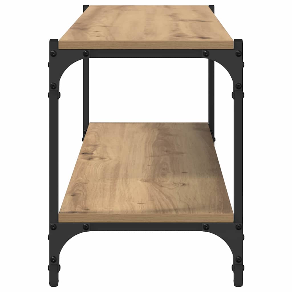 TV-skap Artisan Eik 100x33x41cm Ingeniørtre og jern