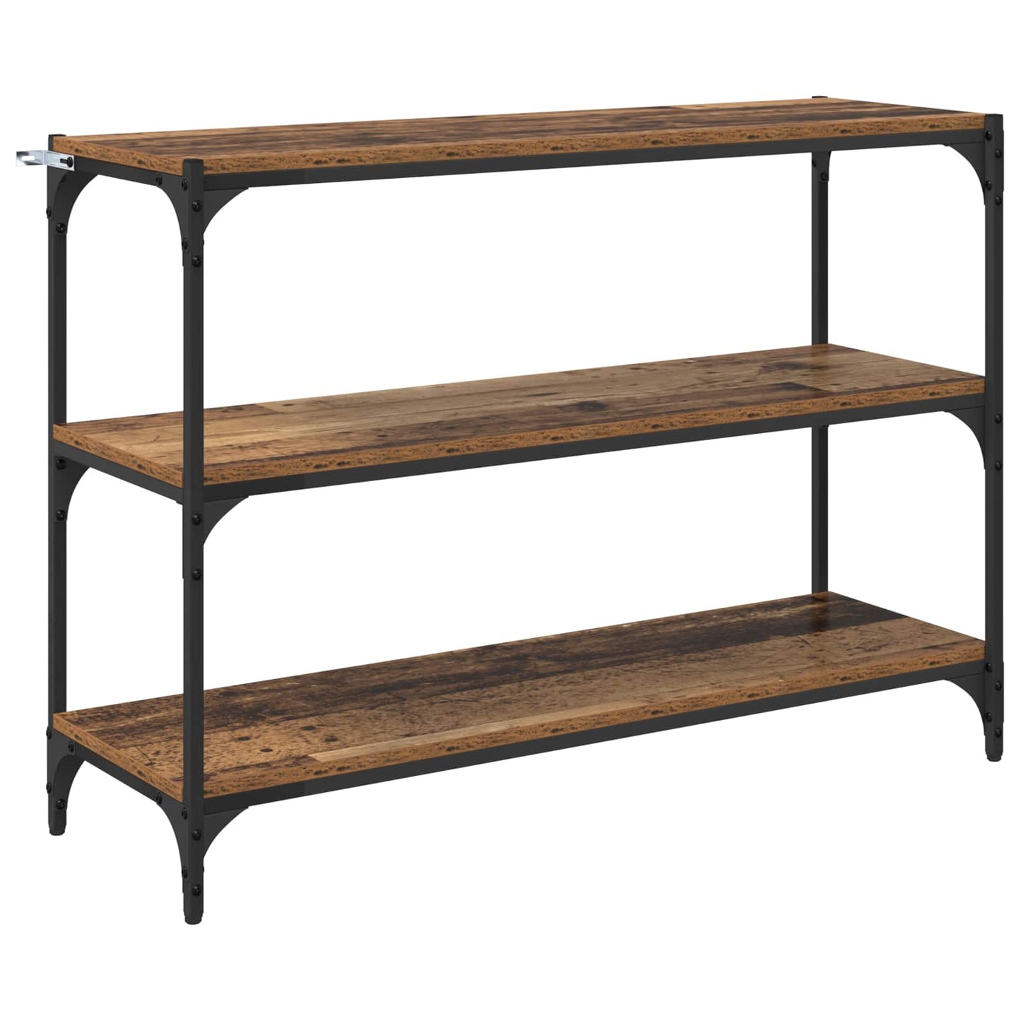Bokskap Gammelt tre 100 x 33 x 70,5 cm Ingeniørtre og jern