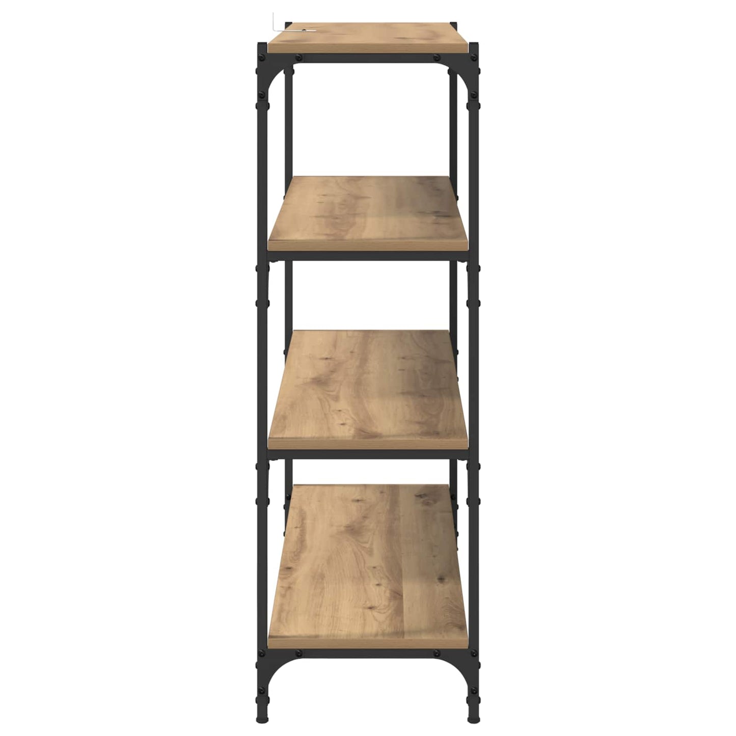 Bokskap Artisan Eik 100 x 33 x 100 cm Ingeniørtre og jern