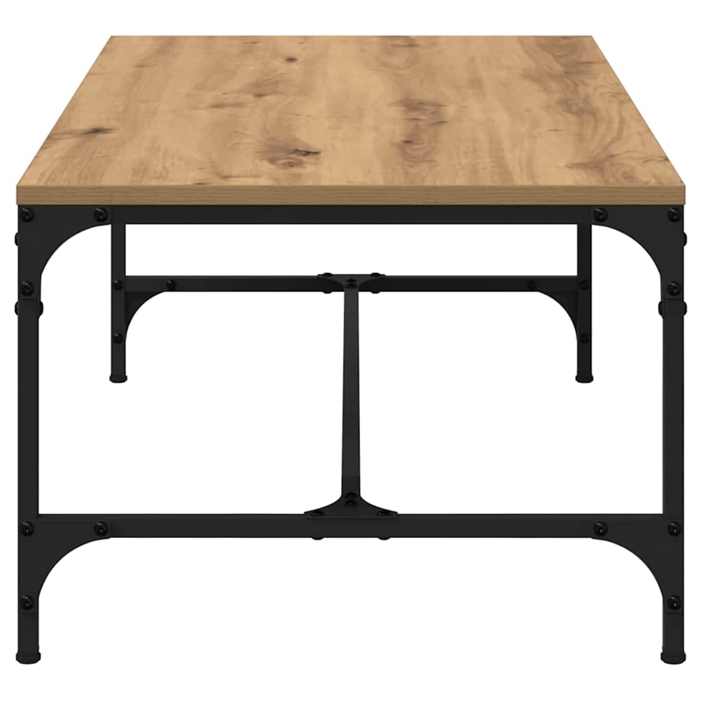 Kaffebord Artisan Eik 100 x 50 x 35 cm Konstruert tre