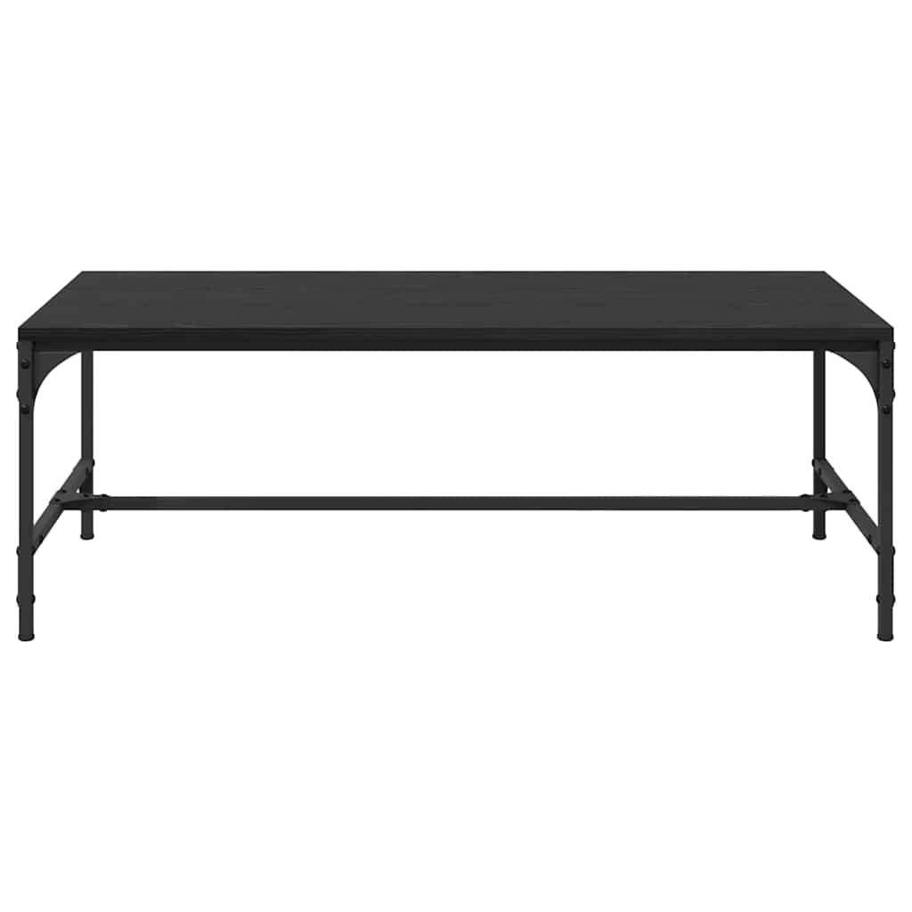 Kaffebord Svart Eik 100 x 50 x 35 cm Konstruert tre