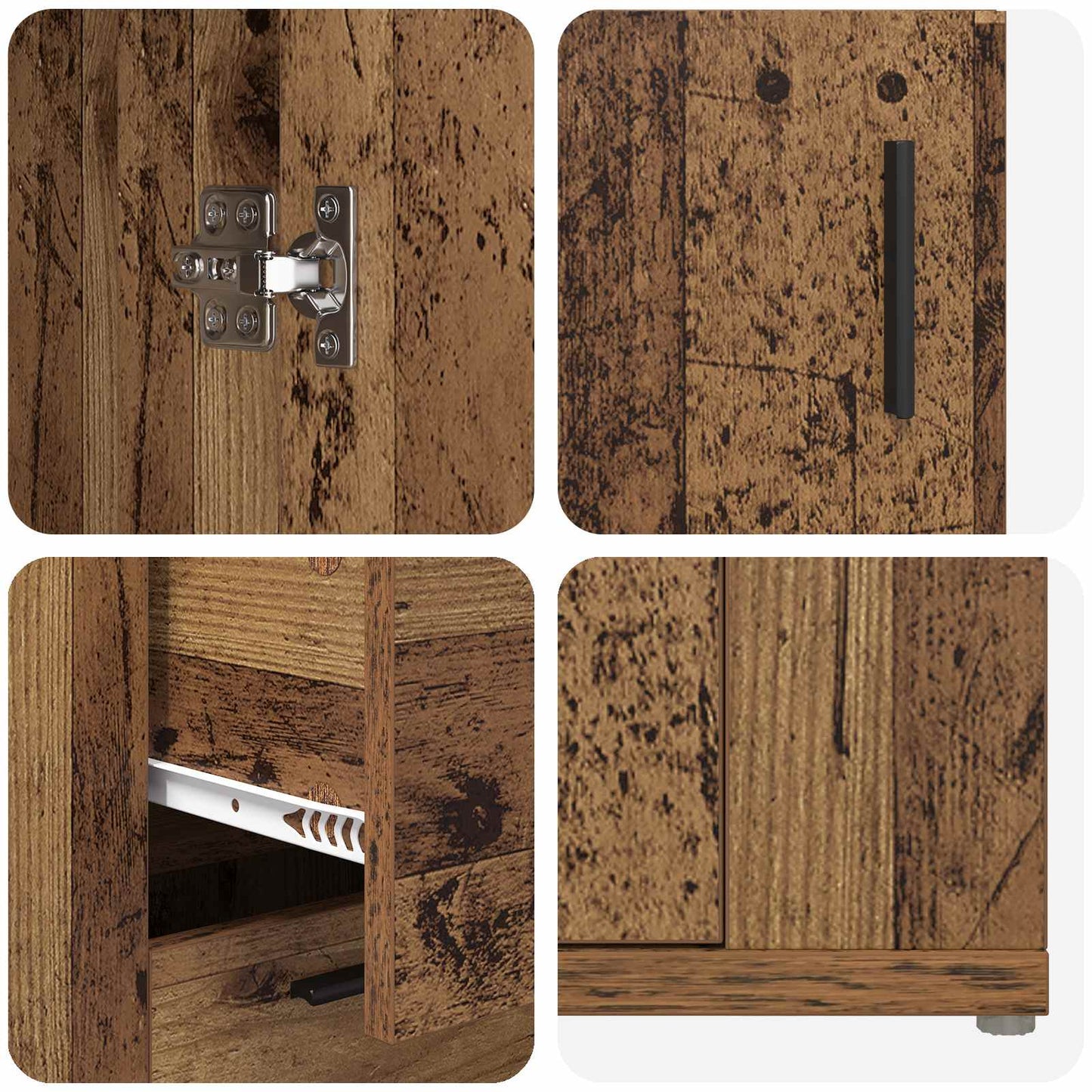 Serviesskap Gammelt tre 100 x 33 x 59,5 cm Konstruert tre