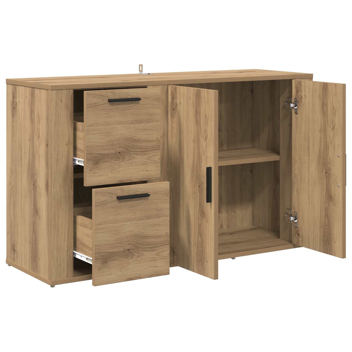 Serviesskap Artisan Eik 100 x 33 x 59,5 cm Konstruert tre