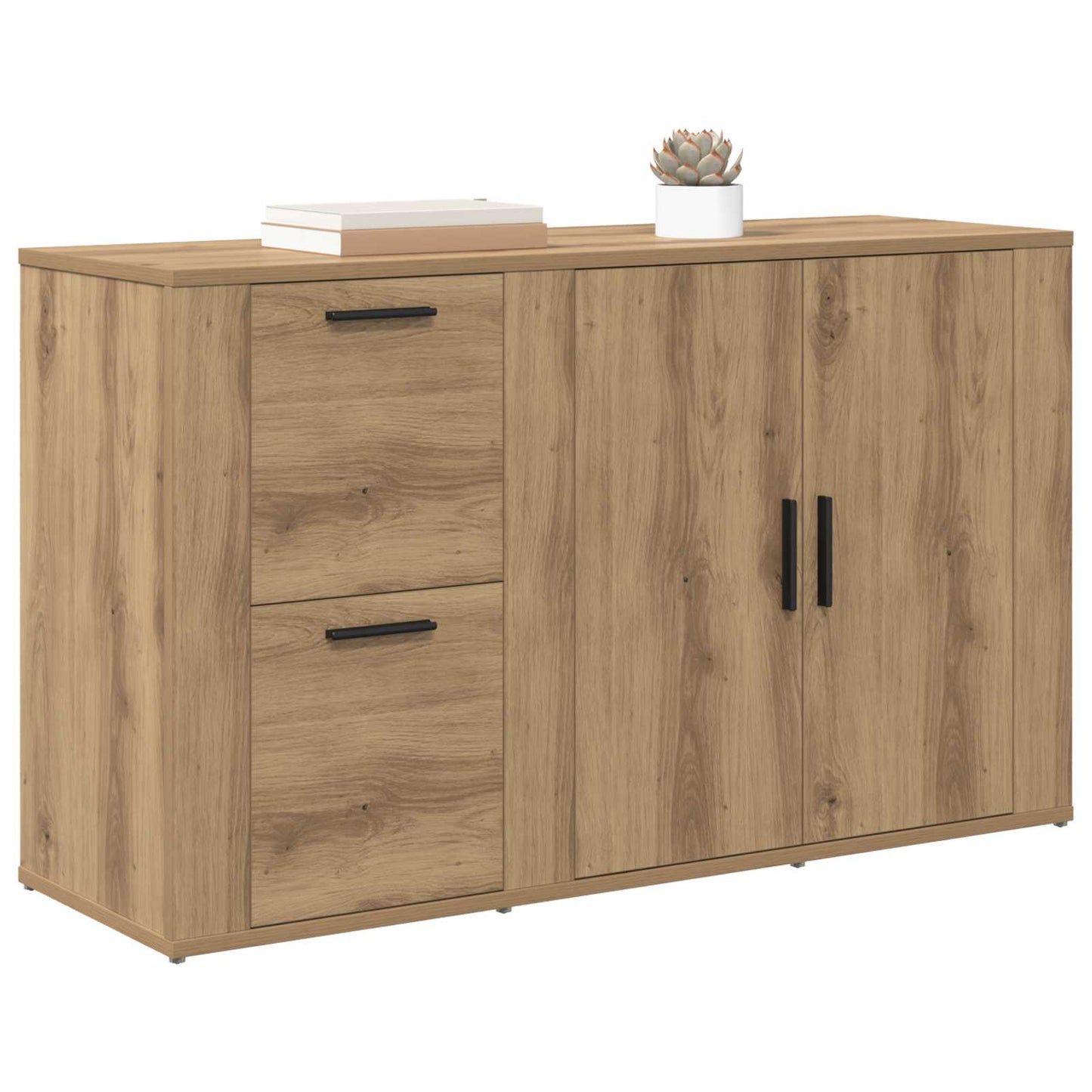Serviesskap Artisan Eik 100 x 33 x 59,5 cm Konstruert tre