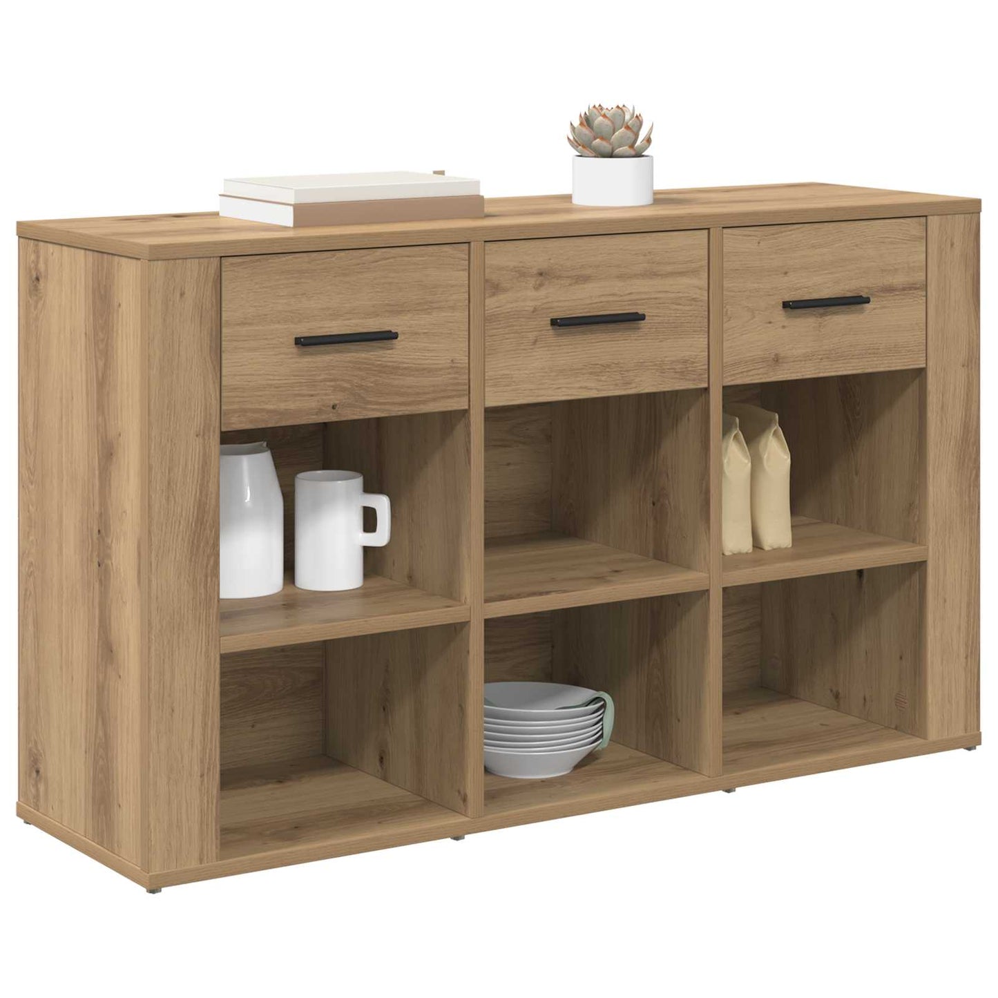 Serviesskap Artisan Eik 100 x 30 x 59,5 cm Konstruert tre