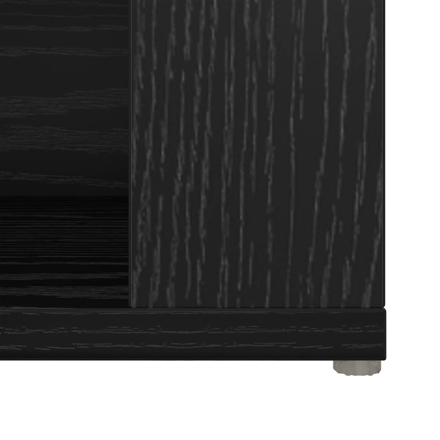 Serviesskap Svart Eik 100 x 30 x 59,5 cm Konstruert tre