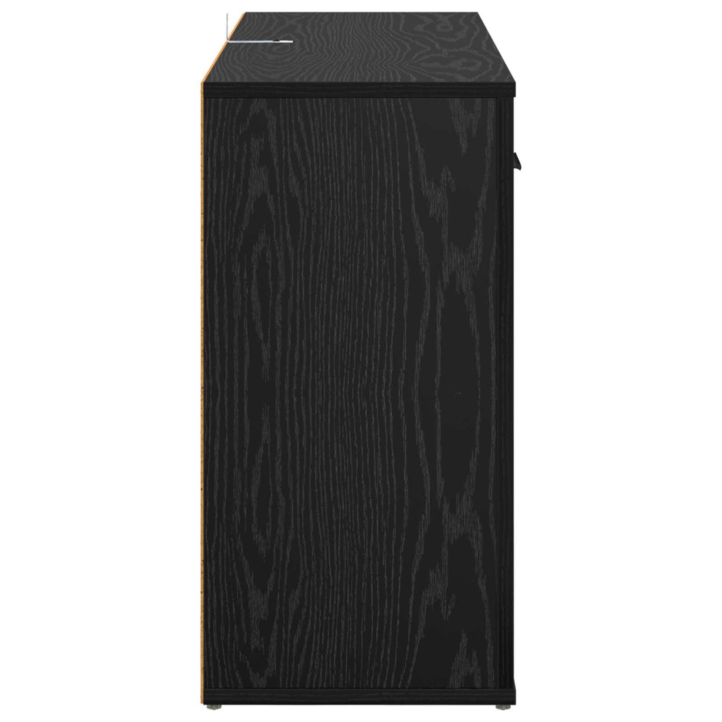 Serviesskap Svart Eik 100 x 30 x 59,5 cm Konstruert tre