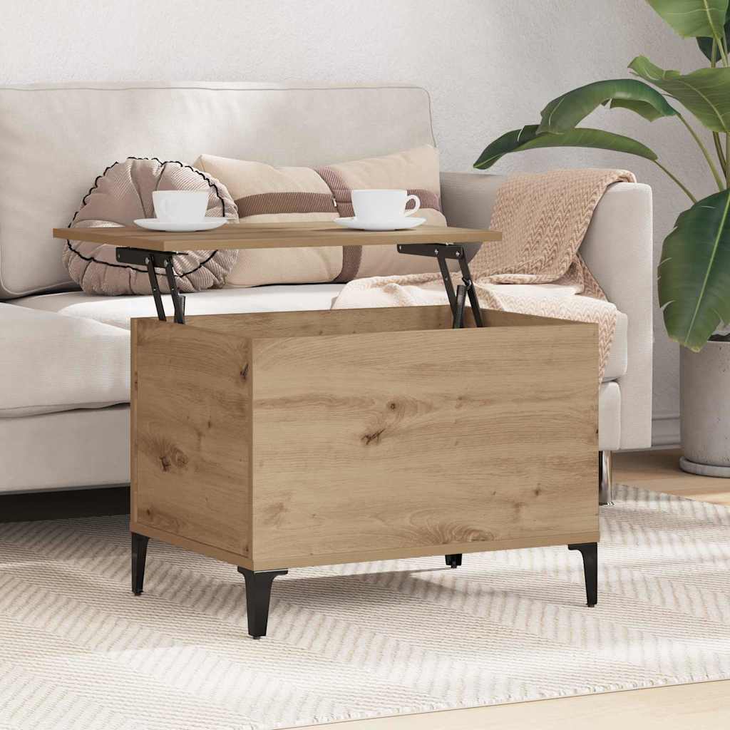 Kaffebord Artisan Eik 60 x 44,5 x 45 cm Konstruert tre