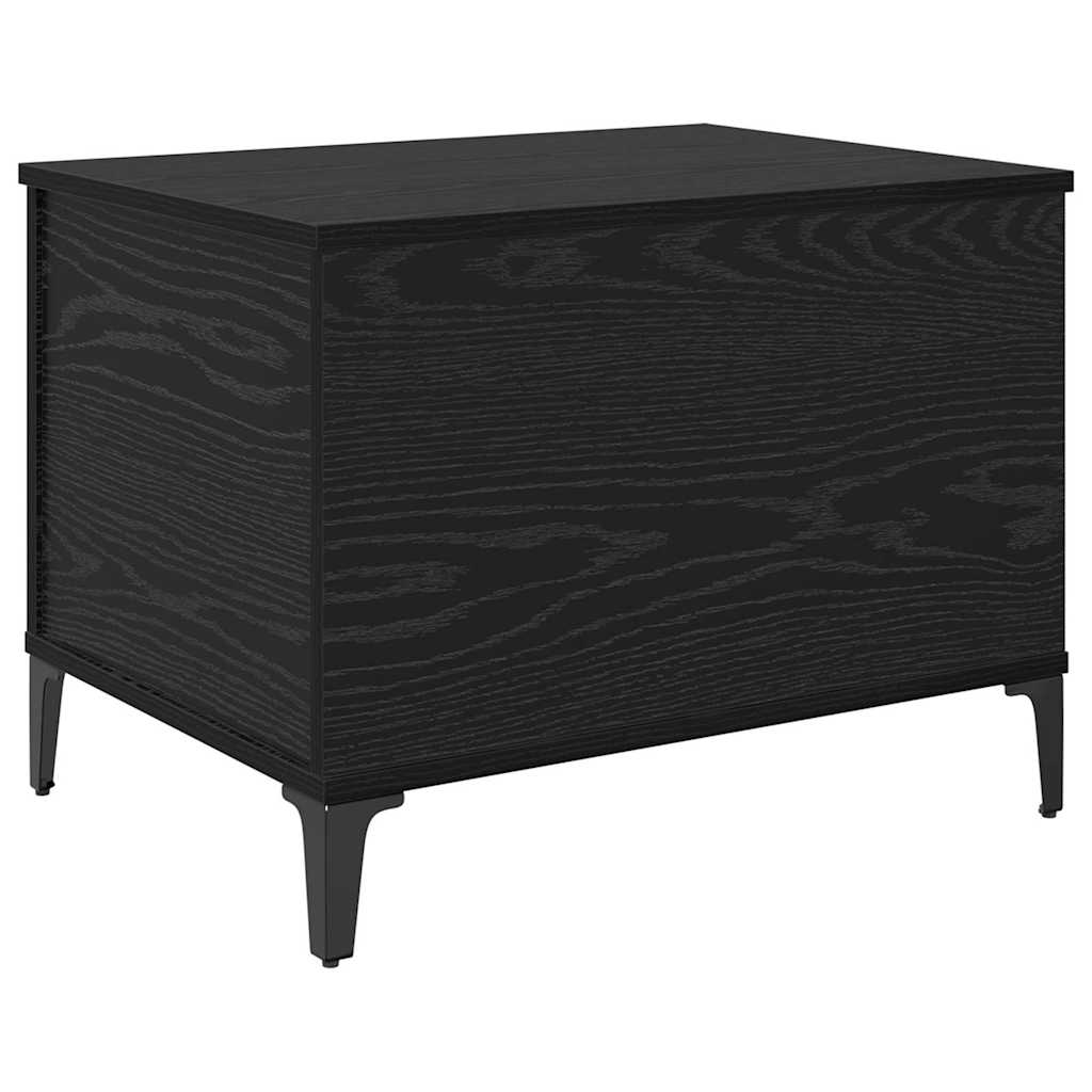 Kaffebord Svart Eik 60 x 44,5 x 45 cm Konstruert tre
