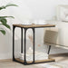 Sidetabell med hylle Artisan Eik 50 x 35 x 52 cm Konstruert tre