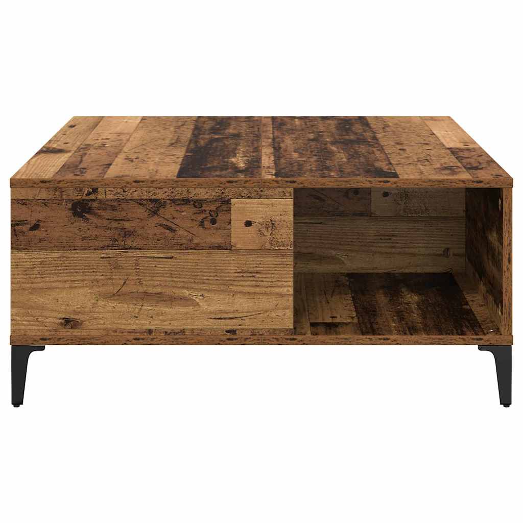 Kaffebord Gamle tre 80 x 80 x 36,5 cm Konstruert tre