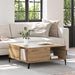 Kaffebord Artisan Eik 80 x 80 x 36,5 cm Konstruert tre