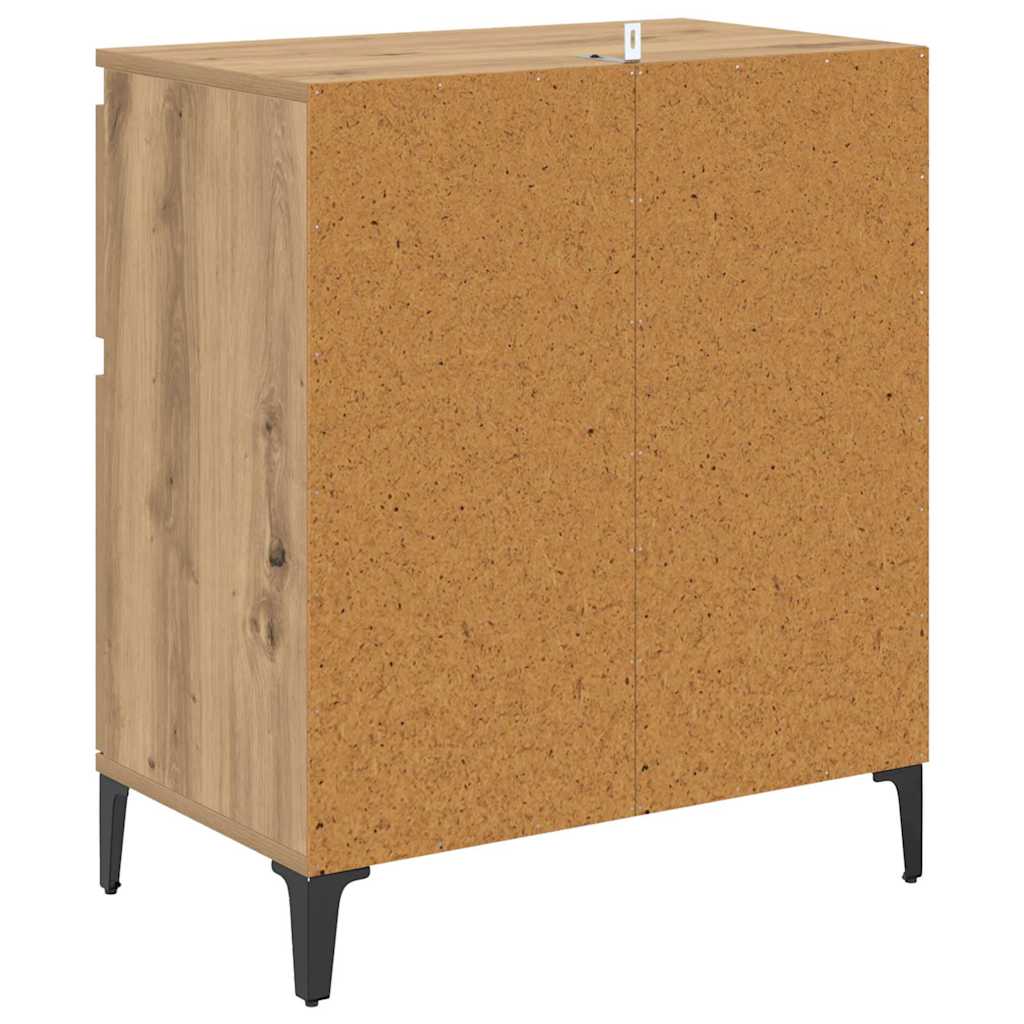 Serviesskap Artisan Eik 60 x 35 x 70 cm Ingeniørtre og jern