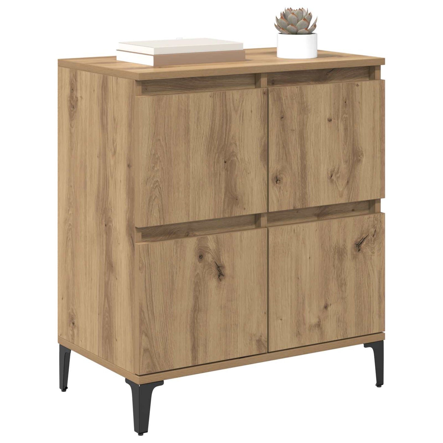 Serviesskap Artisan Eik 60 x 35 x 70 cm Ingeniørtre og jern