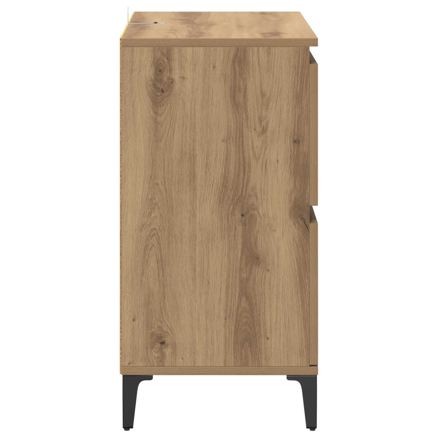 Serviesskap Artisan Eik 60 x 35 x 70 cm Ingeniørtre og jern