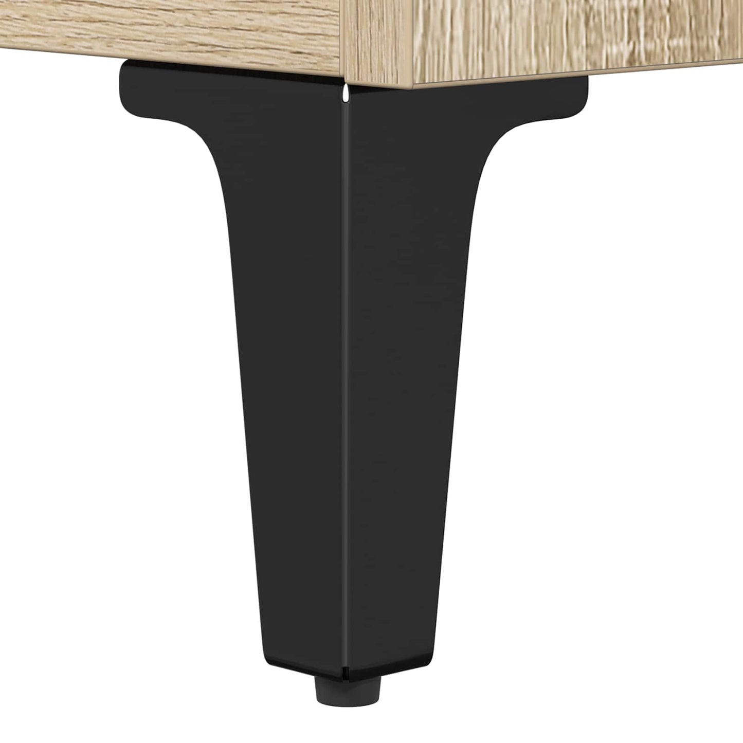 Vaskeskap Sonoma eik 80 x 33 x 60 cm Ingeniørtre og jern