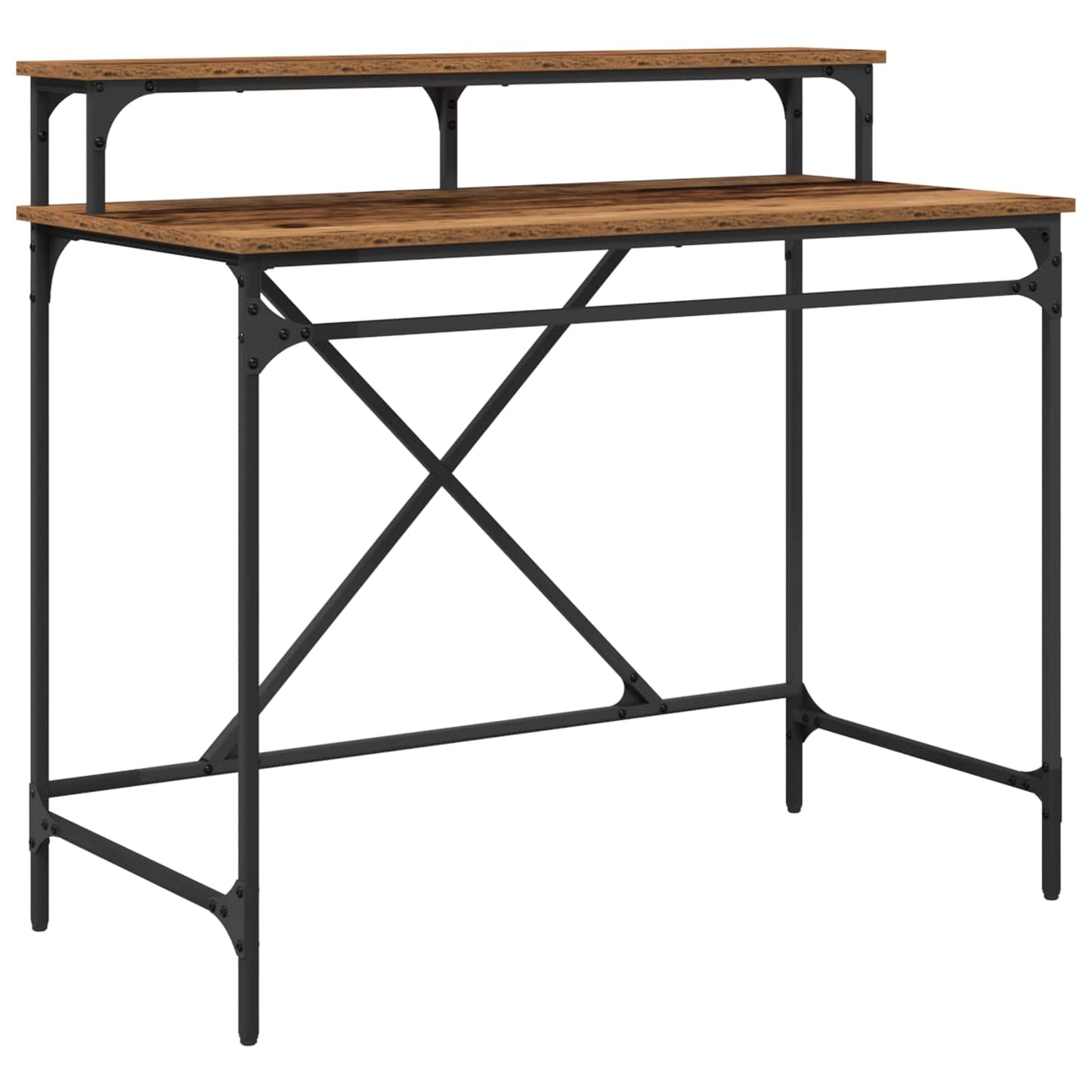 Skrivebord Gamle tre 100 x 50 x 90 cm Konstruert tre