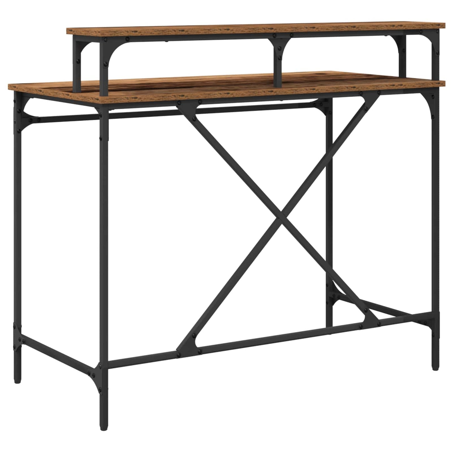 Skrivebord Gamle tre 100 x 50 x 90 cm Konstruert tre