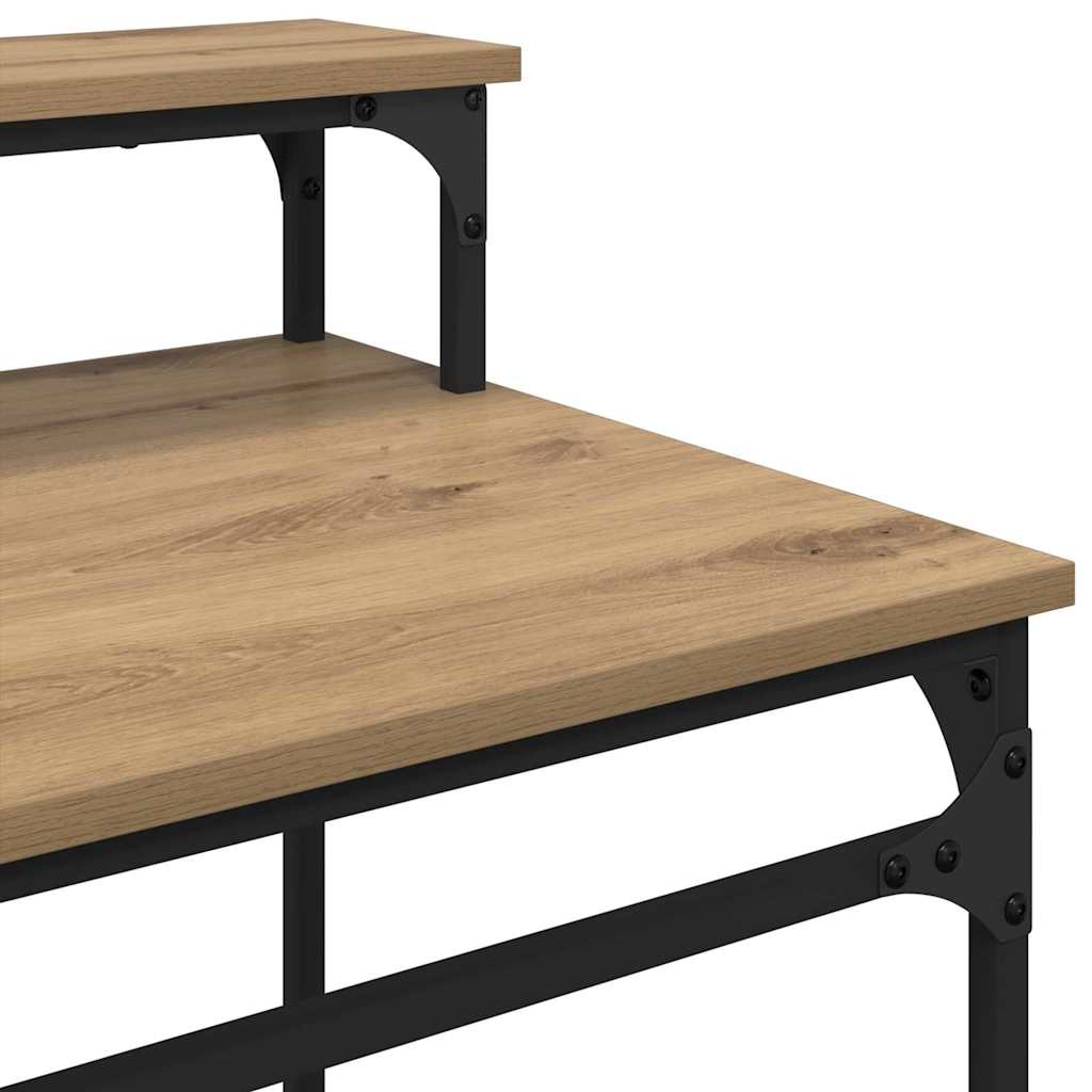 Skrivebord Artisan Eik 80 x 50 x 90 cm Konstruert tre