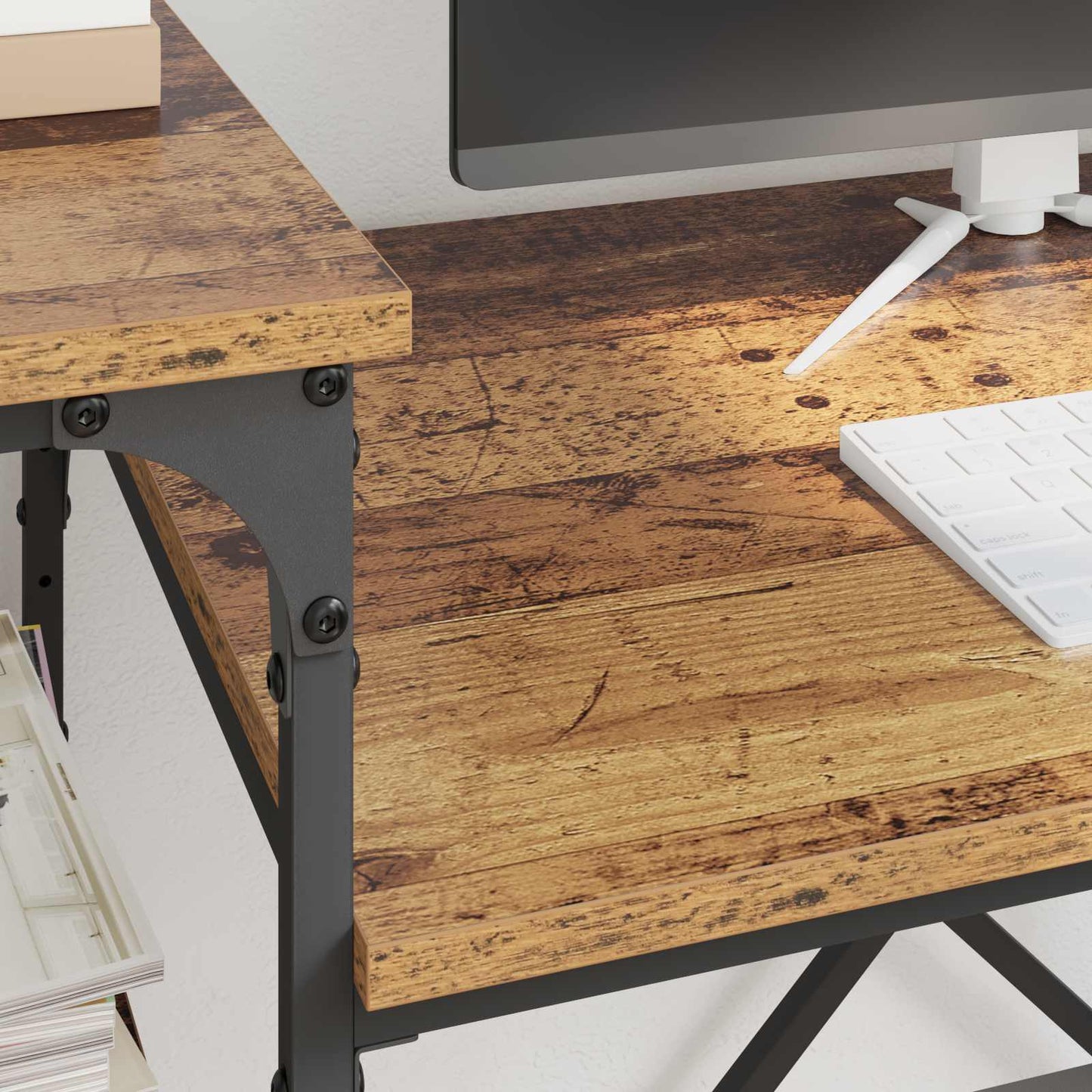 Skrivebord Gamle tre 105 x 50 x 90 cm Konstruert tre