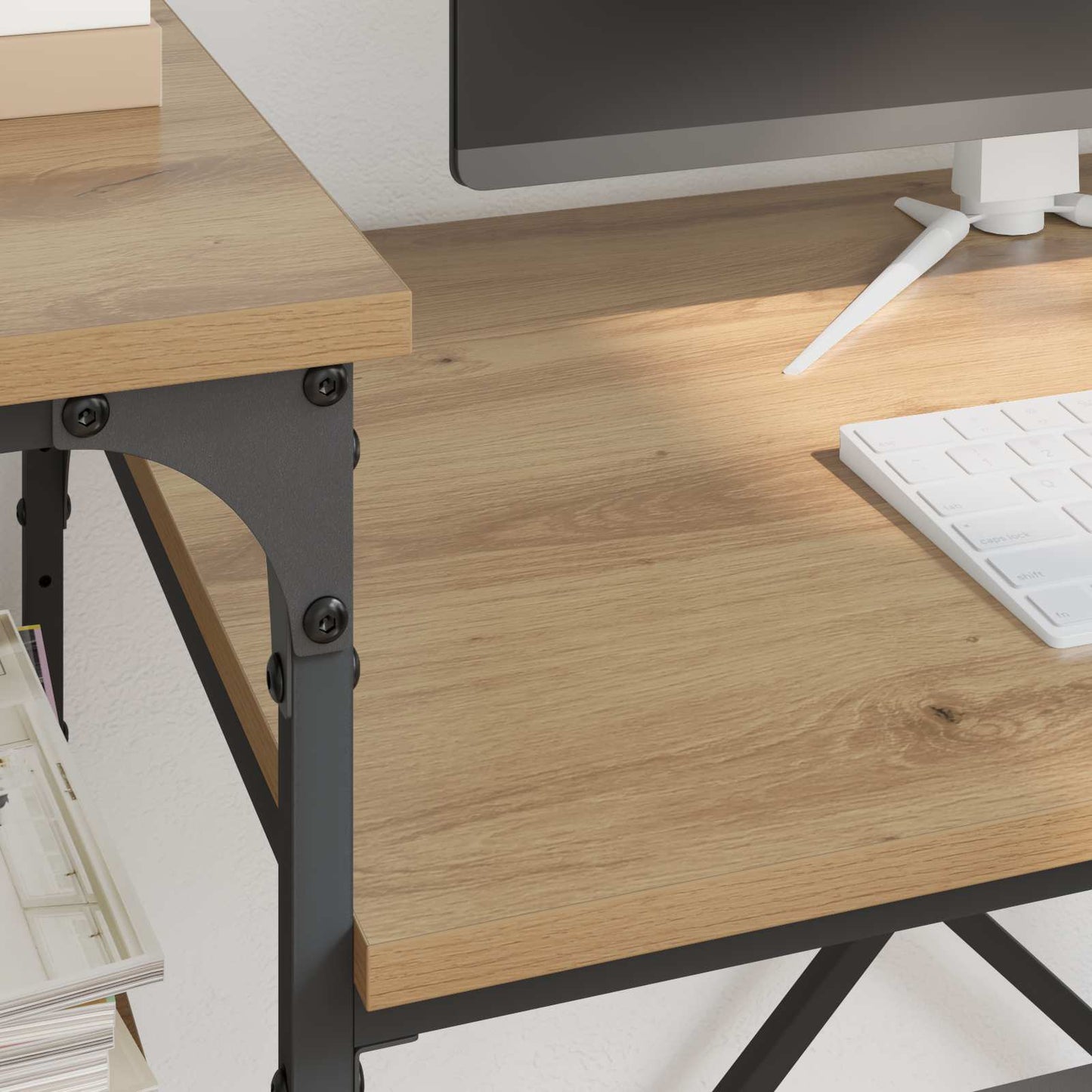 Skrivebord Artisan Eik Konstruert tre 105 x 50 x 90 cm