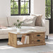 Kaffebord med skuff Artisan Eik 90 x 50 x 35 cm Konstruert tre